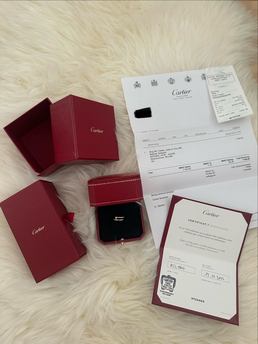 Cartier Anelli: Cartier Juste un Clou Ring  – Usato da Luzern venduto da ariazalea 1