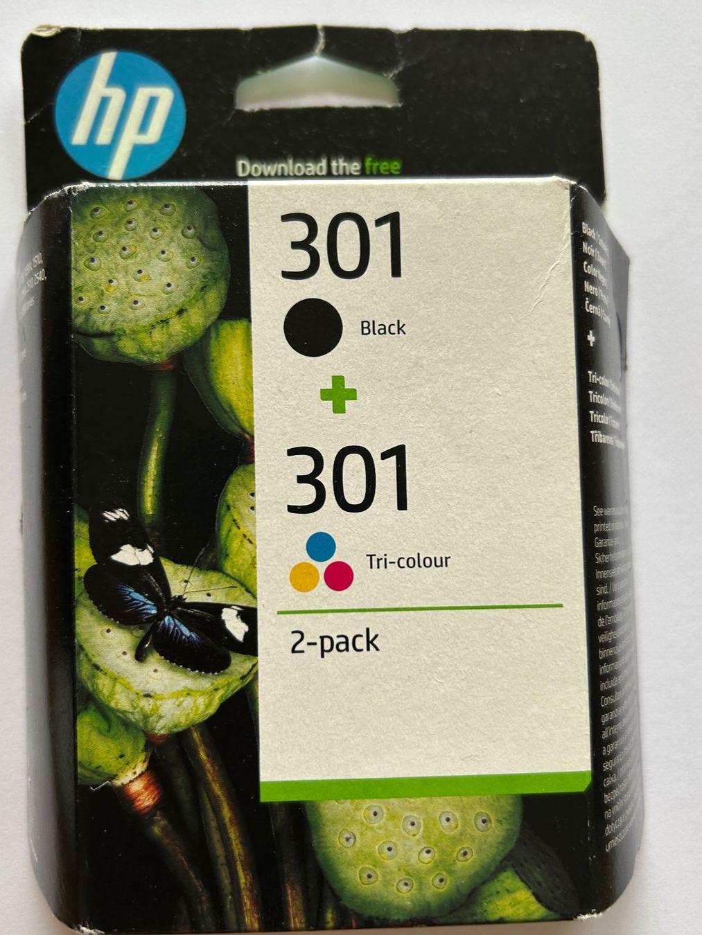 Hewlett Packard Cartucce per stampanti & toner: HP 301 Druckerpatronen 2-pack - NEU – Nuovo e nell'imballaggio originale da Oberwil b. Zug venduto da design_at_work