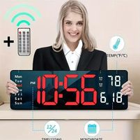 Wand-Digitaluhr
