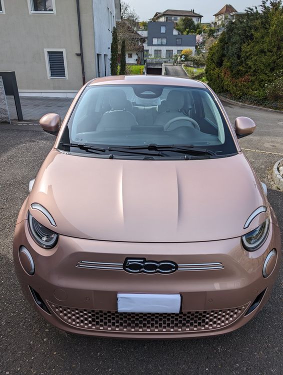 FIAT 500 3+1 electric 87 kW La Prima, Rose Gold