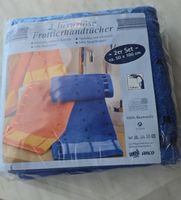 2 Frottierhandtücher 50 x 100 cm Baumwolle neu