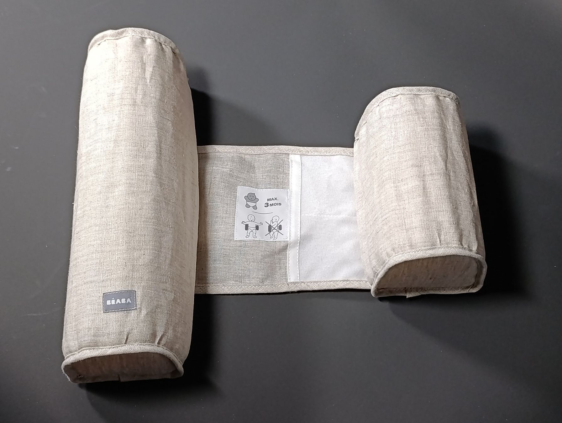 Kissen: BÉABA BEBECAL Cale bébé en lin – Gebraucht aus Thielle von Plusvalue_Neuchatel