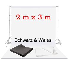 + 2pcs Foto Hintergrund Fotostudio 2 x 3 m