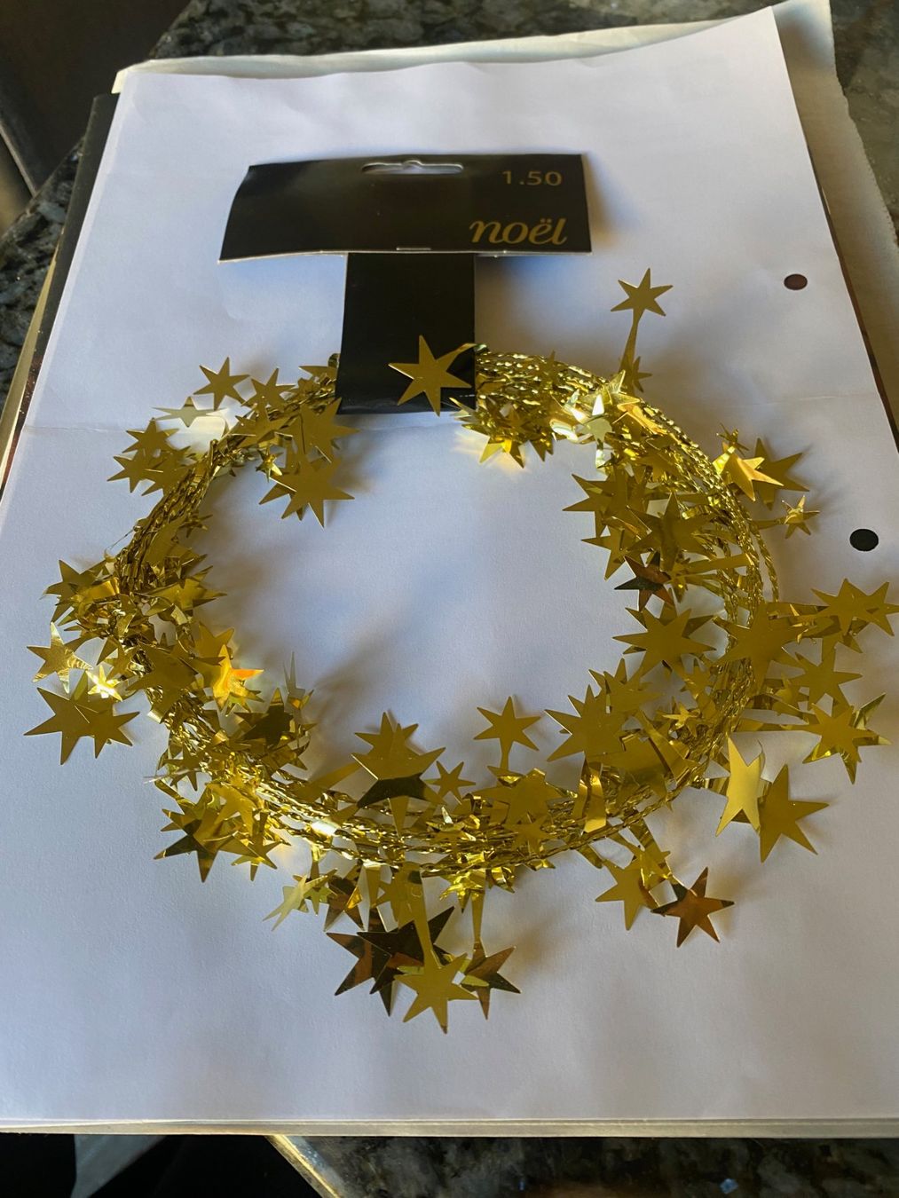 Migros Tutte le decorazioni: 2 x Girlande mit Draht noel – Nuovo (secondo la descrizione) da Allenwinden venduto da Obalu