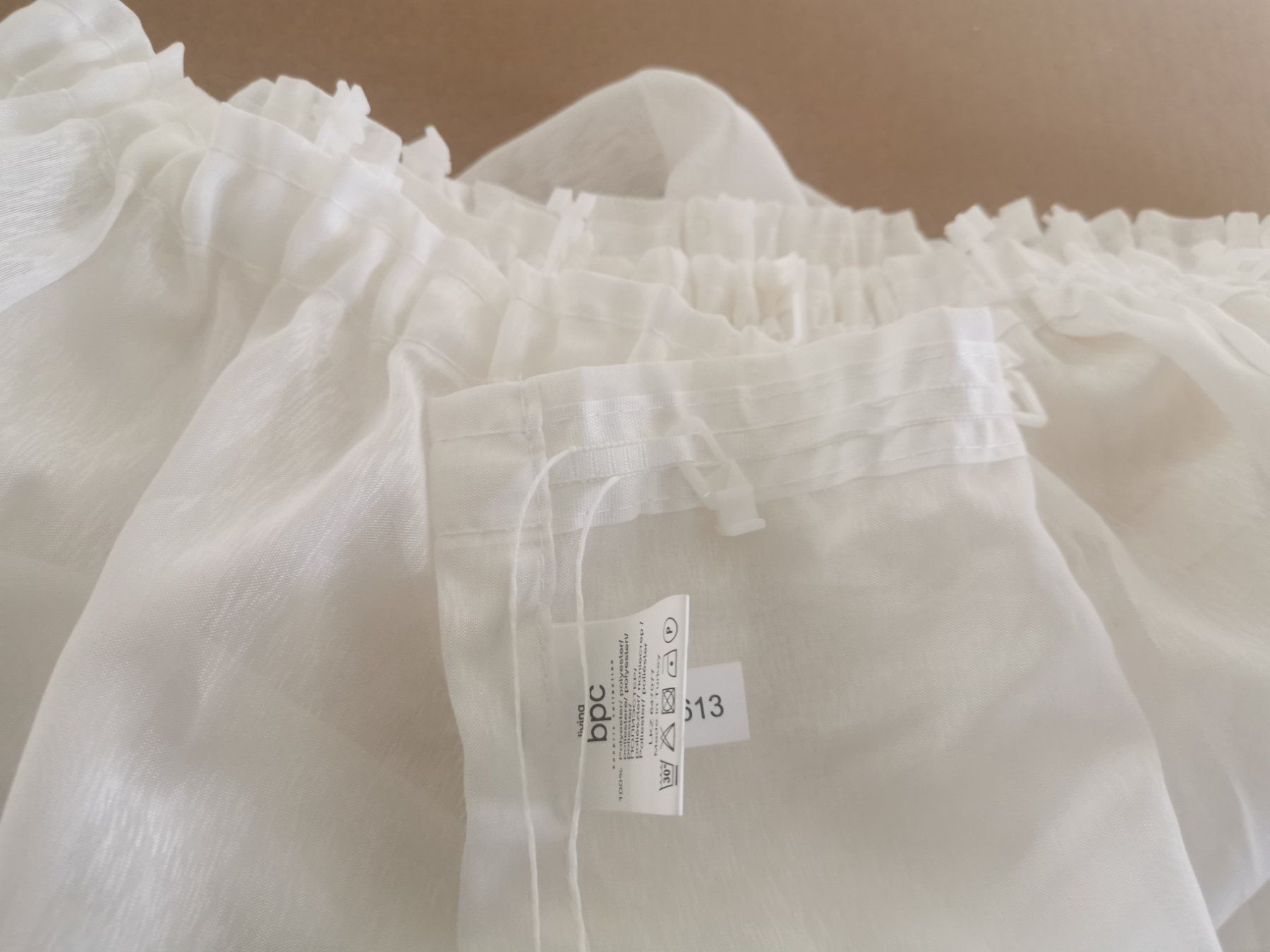 Tende: Rideau - voilage 225/450 cm – Usato da Peyres-Possens venduto da vevette65
