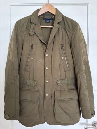 Wattierte Steppjacke RALPH LAUREN, Khakigrün, Gr. S