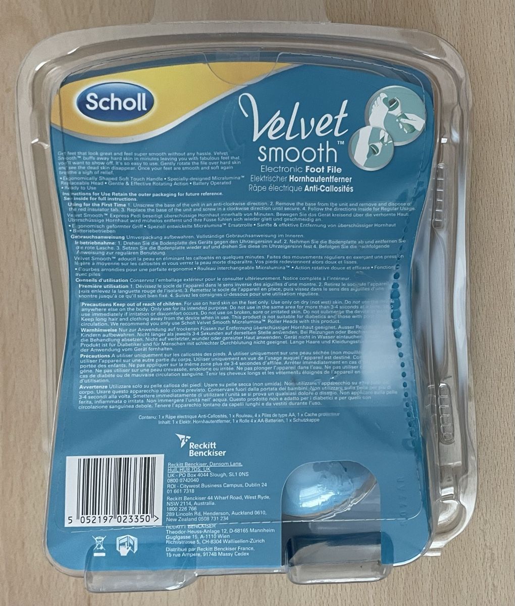 Scholl Pedicure: Hornhautentferner von Scholl – Nuovo e nell'imballaggio originale da Root venduto da erika78 1
