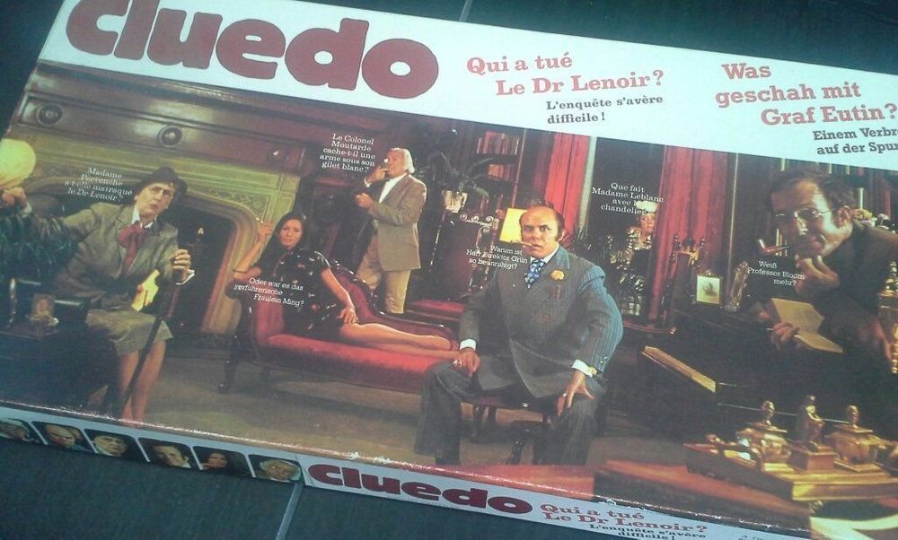 Cluedo de luxe Ancien éditions Miro CY - Jeux & Jouets
