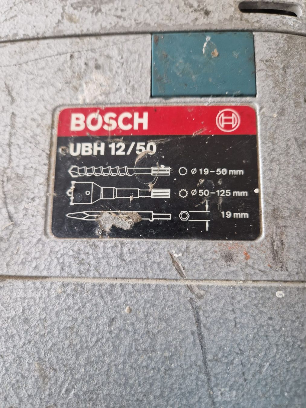 Bosch Trapani: BOSCH UBH 12/50 Bohrhammer – Usato da Rikon im Tösstal venduto da medi65 2