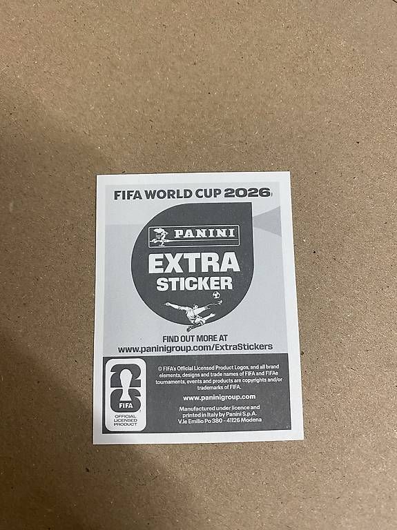 Panini Carte collezionabili: Panini Luka Modric Extra Sticker – Usato da Effretikon venduto da PascalR94 1
