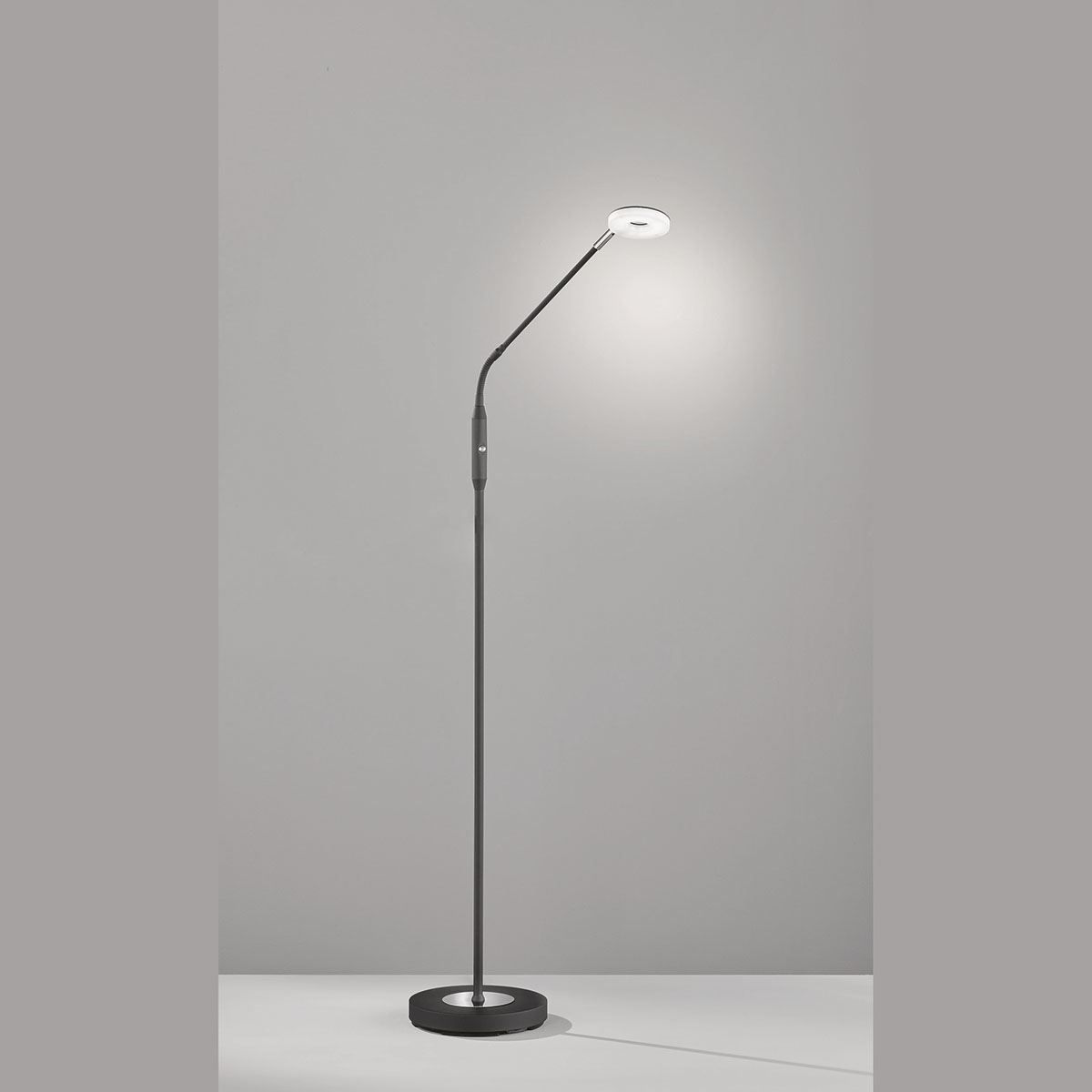 Lampade: LED Stehleuchte, Schwarz, 150 cm Höhe – Nuovo (secondo la descrizione) da Kreuzlingen venduto da Smart-Light