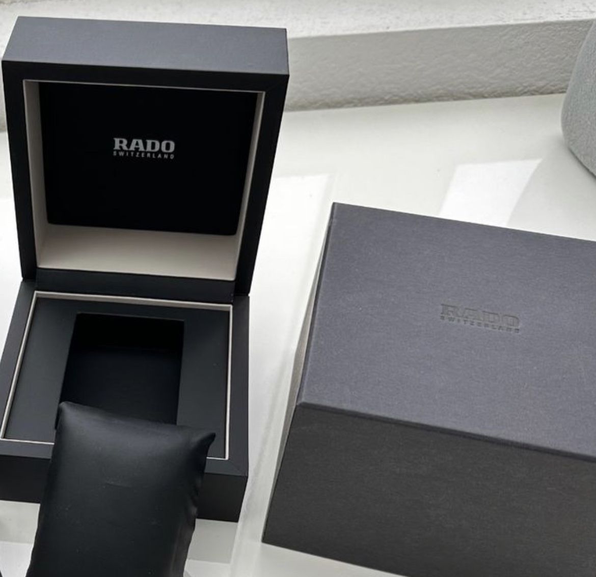 Rado Orologi: Rado HyperChrome Automatic 45mm; full set, ab Service! – Usato da Baar venduto da dieUhrenwerkstatt 1