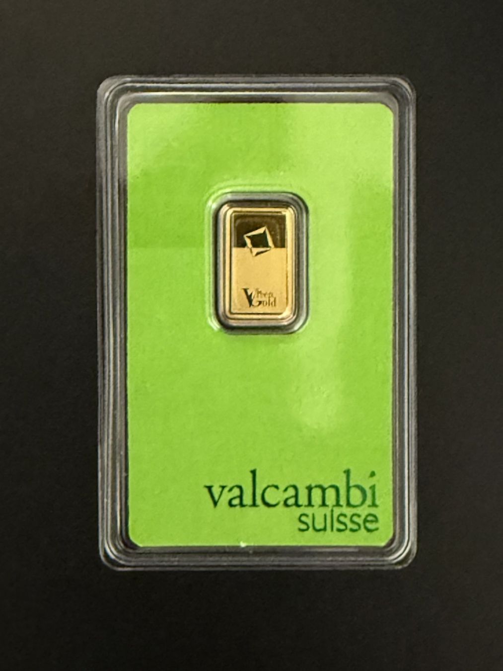 Valcambi Edelmetalle: Goldbarren 2.5 g VG Valcambi – Neu und originalverpackt aus Untersiggenthal von byiggy