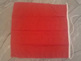 Rot Notflagge boot