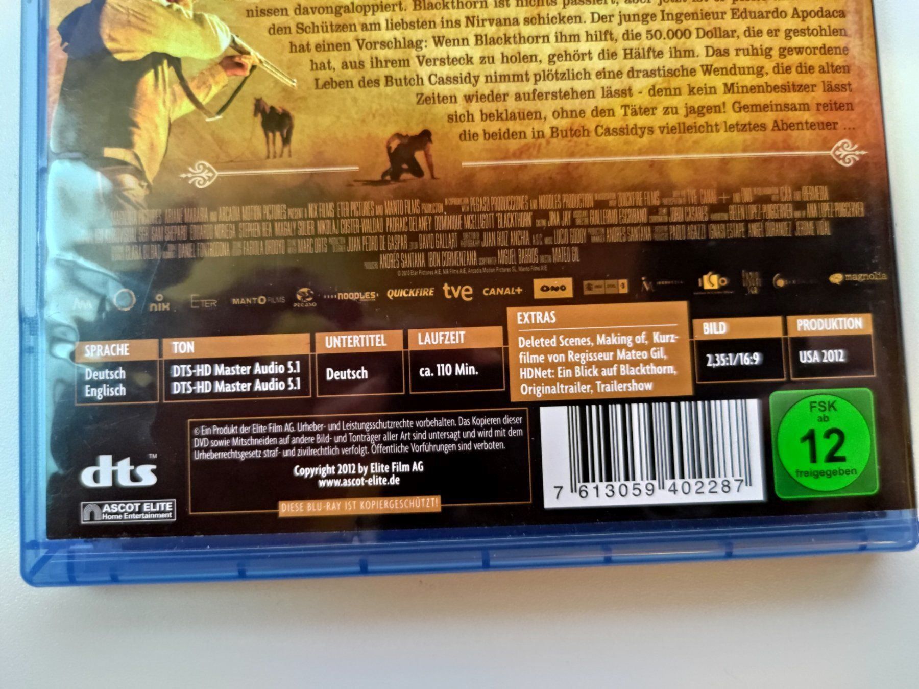 Tutti i DVDs: Blackthorn – Usato da Liestal venduto da Kratzilla 3