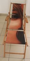 Upcycling , Aufgefrischter Vintage Liegestuhl
