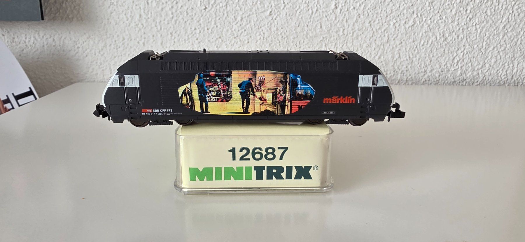 Trix Modelleisenbahnen: Re460 Heizerlok / Märklin – Gebraucht aus Wittenbach von Hase113