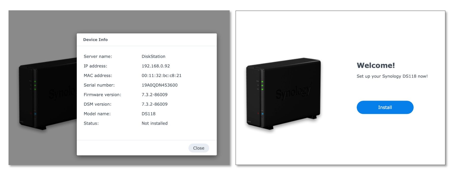 Synology Server: Synology DiskStation DS118 NAS-Server inkl. 2TB HDD & OVP – Usato da Andelfingen venduto da Cegi 8