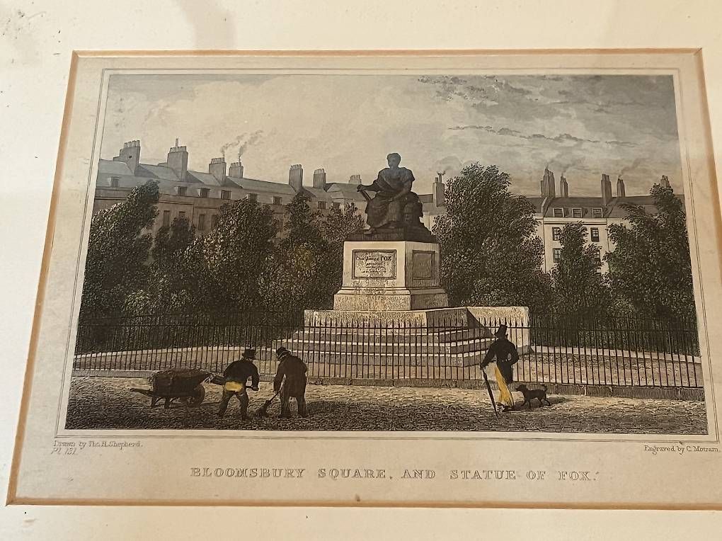 Incisioni: Deux anciennes gravures de Londres  – Usato da Enges venduto da Guarajuba01 2