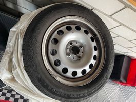 Winterreifen Continental 175/65 R15 gebraucht Stahlfelge