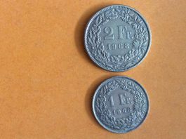 2 + 1 francs  1968  Jolies