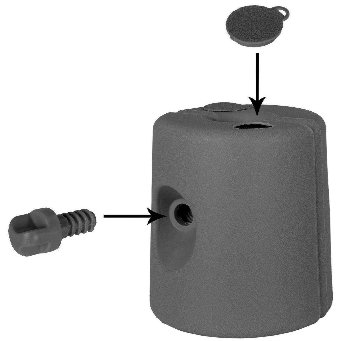 Tende & Padiglioni: INSTENT INSTENT 4er Set Fußgewichte – Nuovo e nell'imballaggio originale da Bottighofen venduto da zaap 3