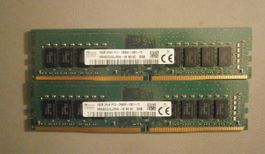 SET = 2x 16GB DDR4 2666 SK hynix für PC HP, DELL, Lenovo etc