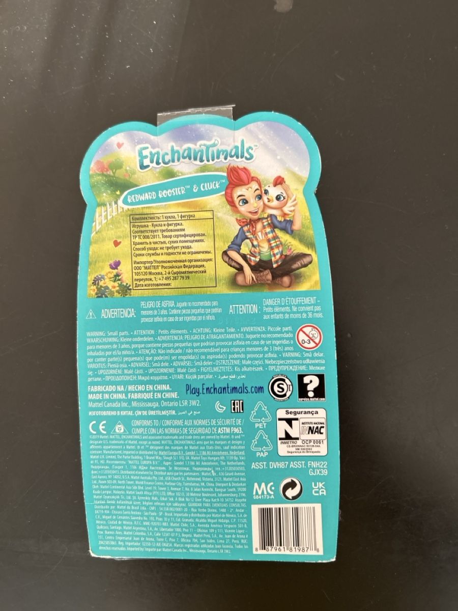 Giocattoli: Enchantimals 2019 / REDWARD ROOSTER & CLUCK – Usato da Zumikon venduto da tuna007 1