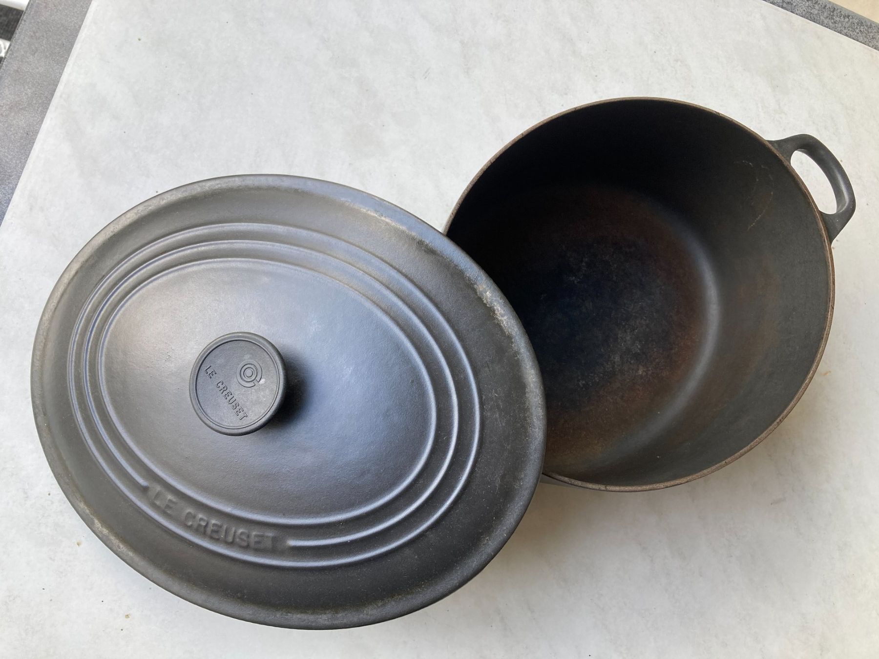 Le Creuset Pentole: Schmortopf von Le Creuset 31 – Usato da Marbach LU venduto da Hoheduene 4