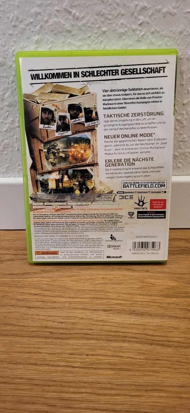 Microsoft Spiele: Xbox 360 - Battlefield Bad Company – Gebraucht aus Münsingen von Heroism2010 1