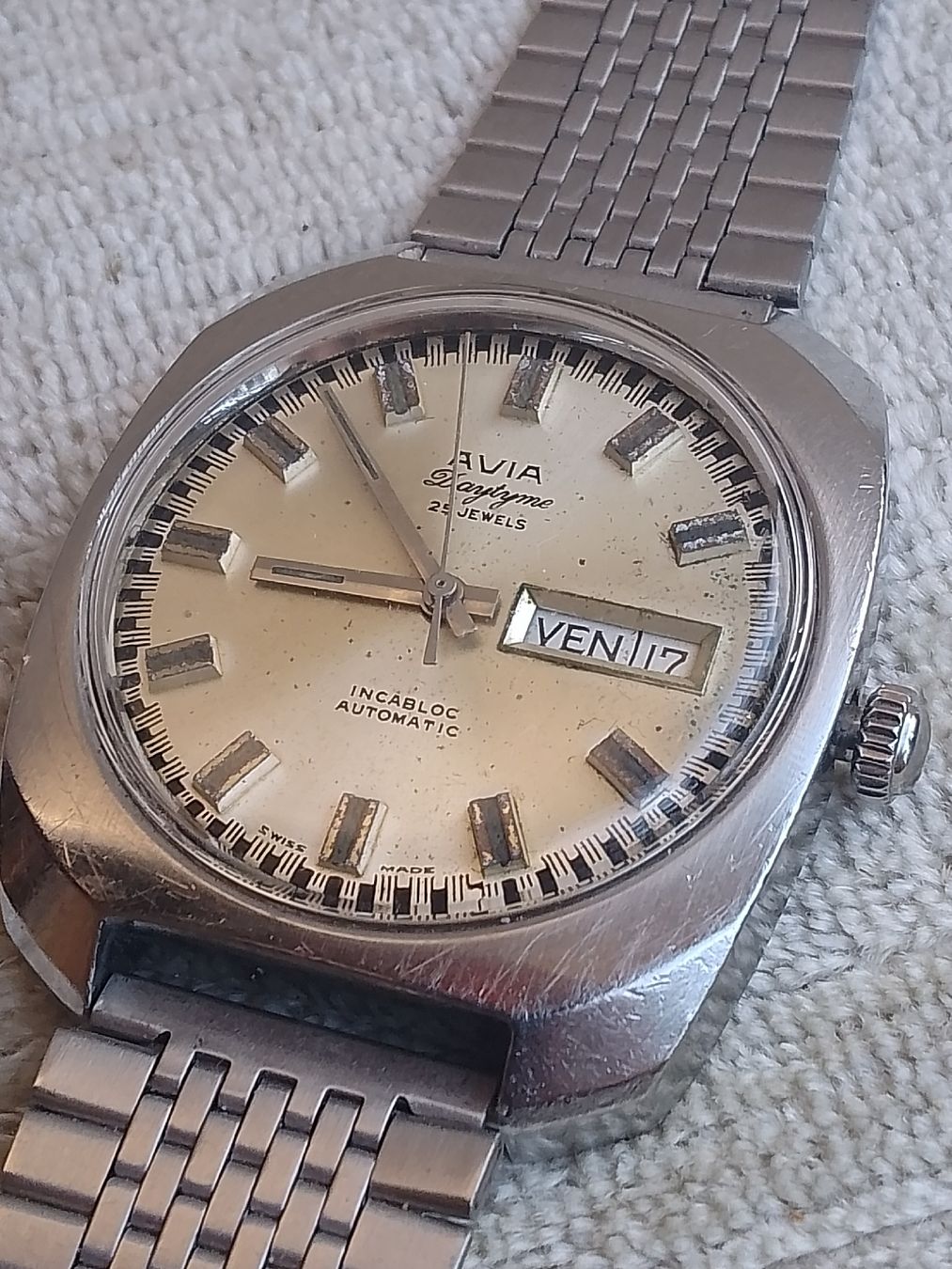 Avia Uhren: Avia DayTime Automatic 37mm läuft – Gebraucht aus Agno von sam2608 6