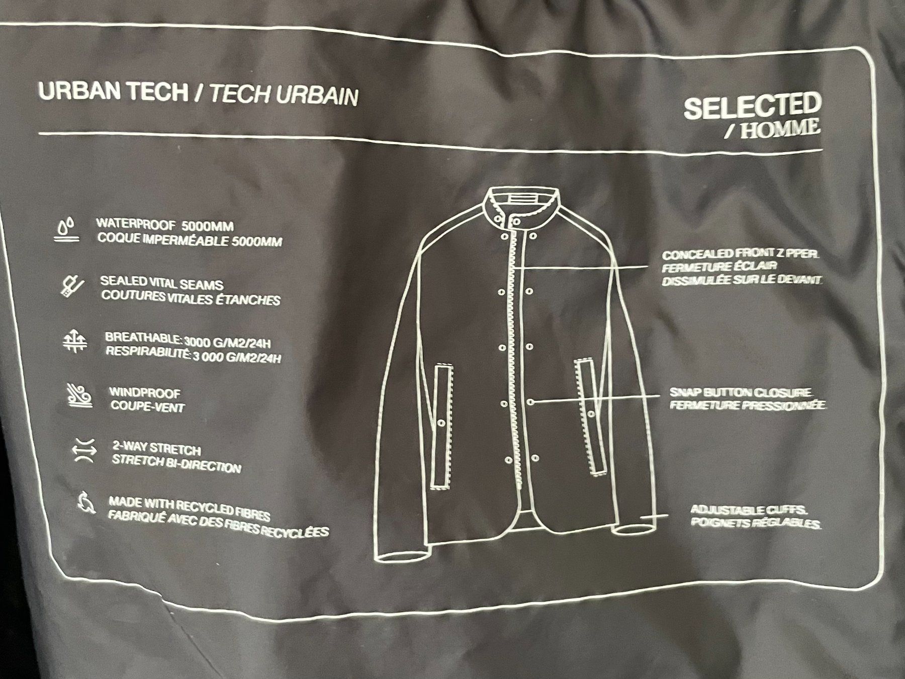 Selected Jacken: SELECTED HOMME SLHLEE URBAN TECH – Gebraucht aus Zürich von Sellerie77 4
