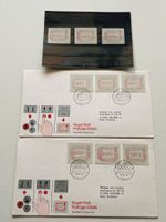 ATM Automatenmarke Serie + Briefe England Royal Mail FDC +**