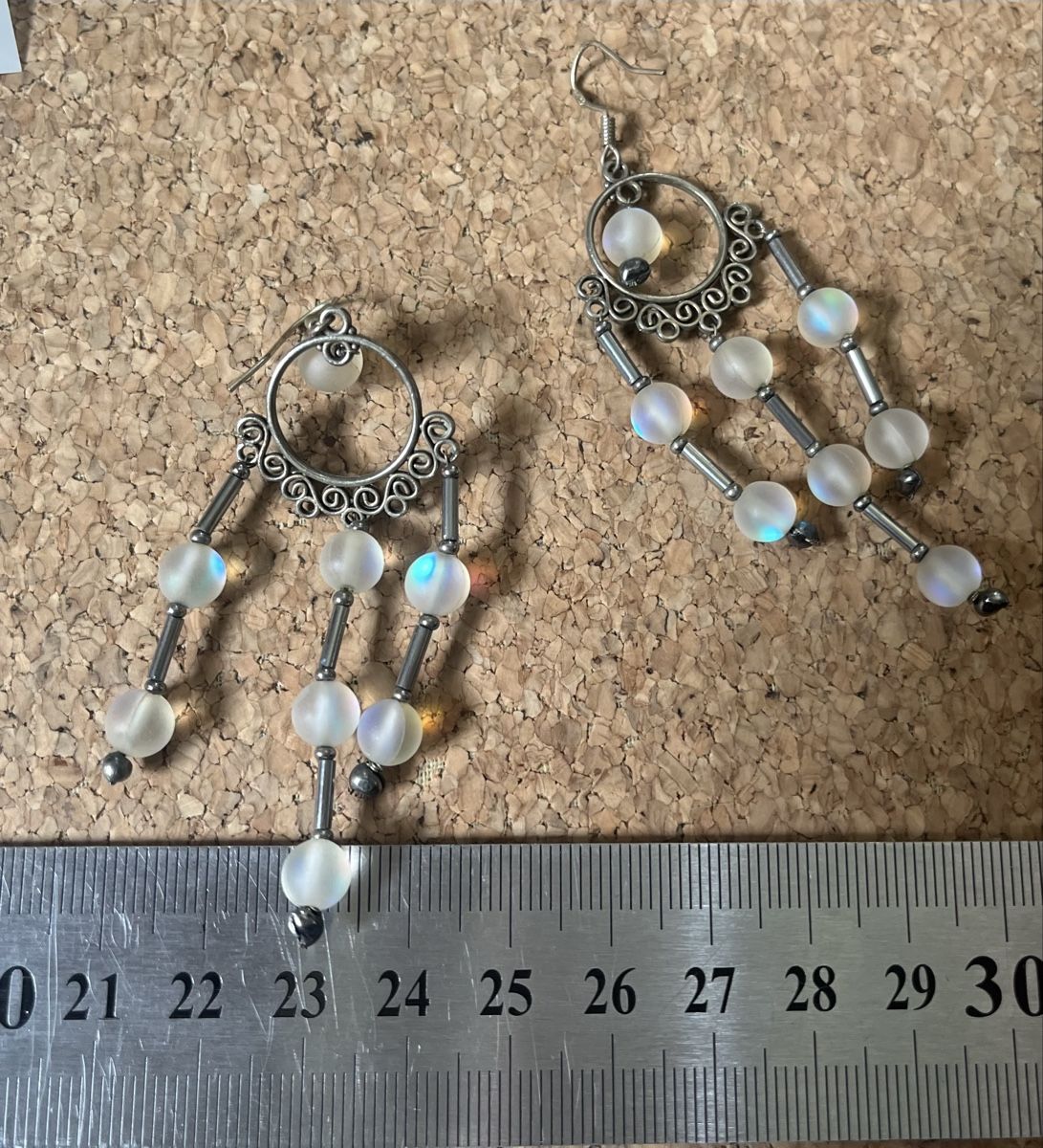 Kits de loisir créatif: Schmuck Set synthetischer Mondstein DIY Ohrringe – D'occasion à Zuchwil par MLV92 7