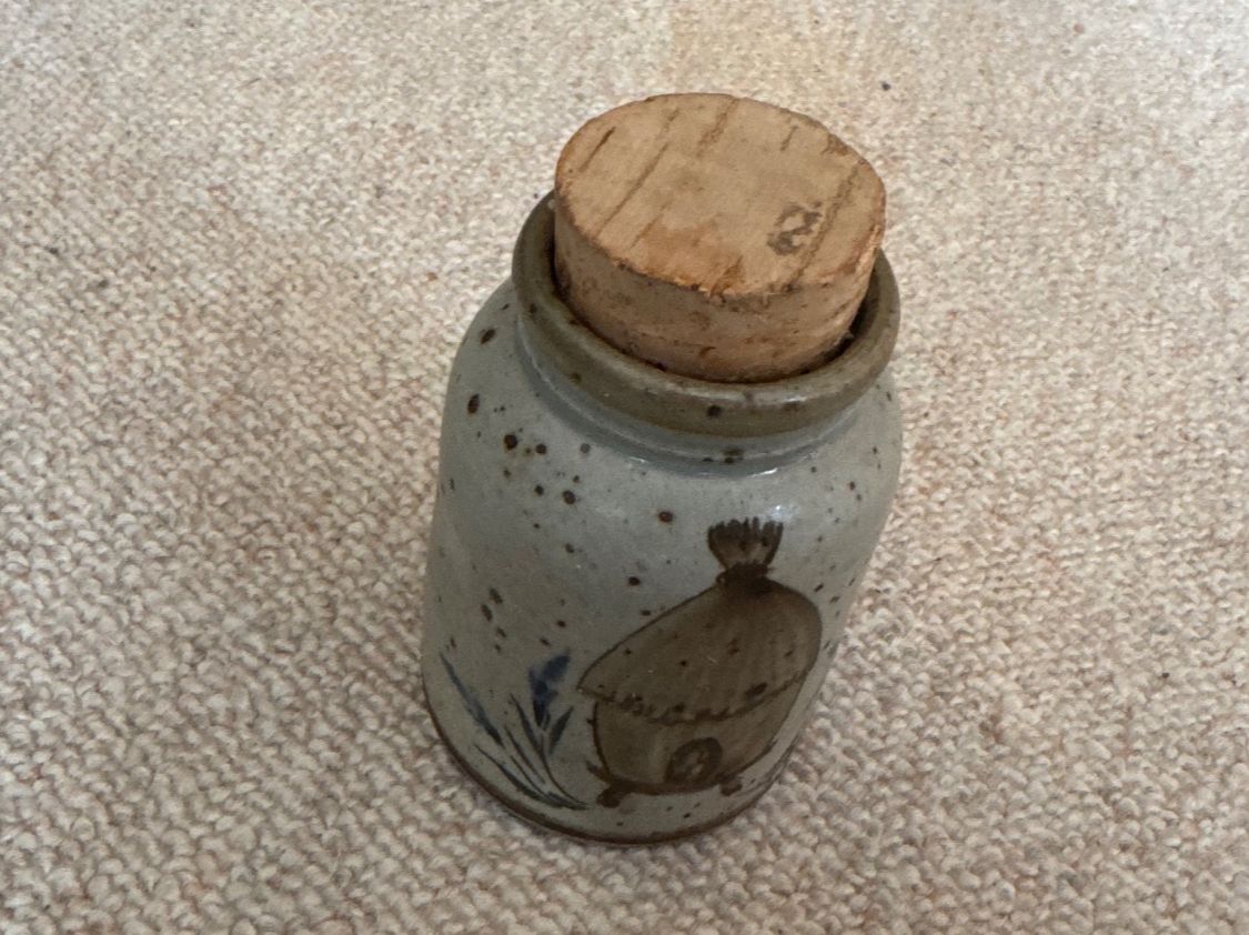 Pentole: Honigtopf, Vintage mit Korkdeckel – Usato da Volketswil venduto da markdenzler