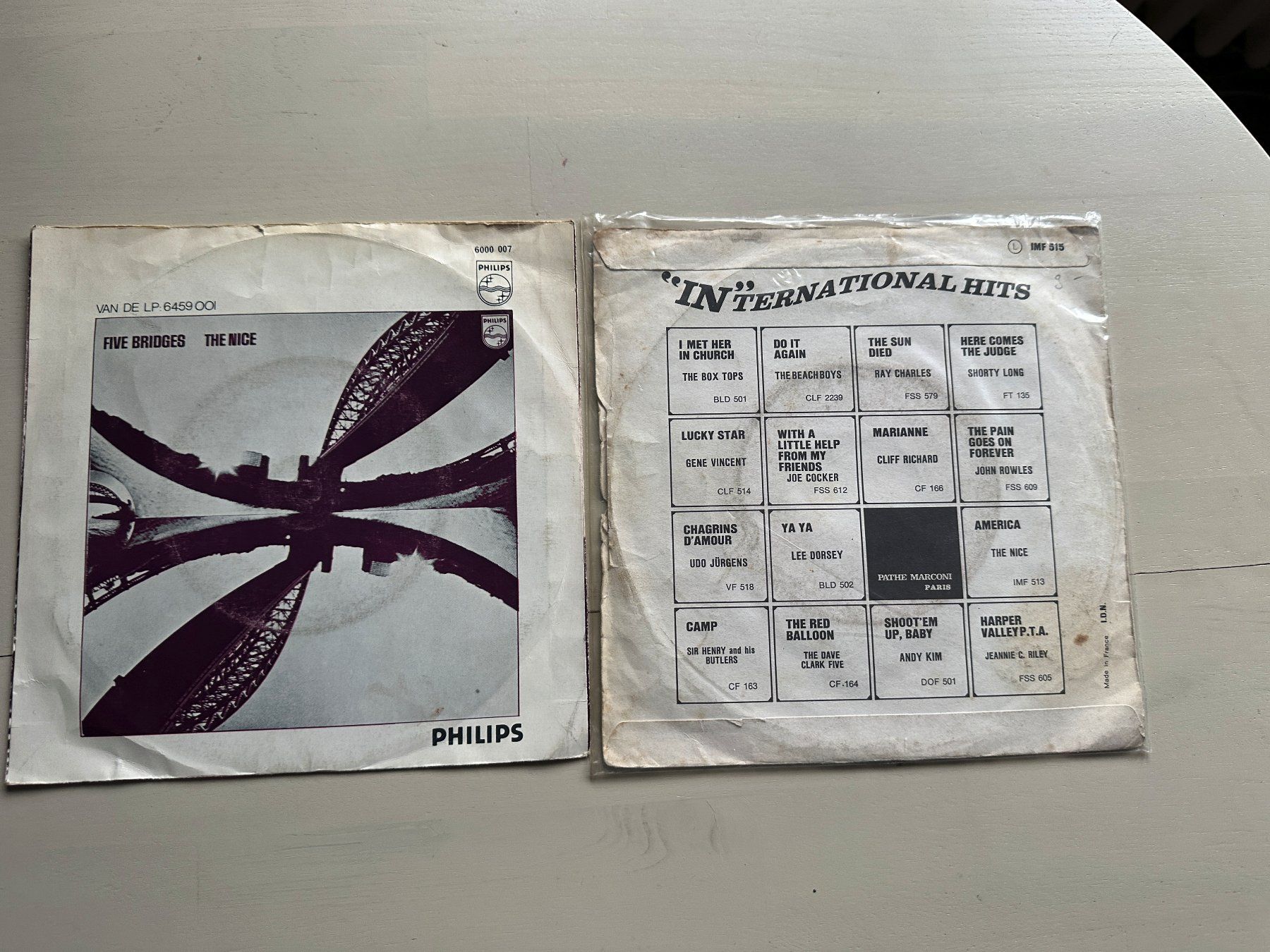 Dischi in vinile: NICE EMERSON LAKE PALMER KEITH super rare Singles Progressiv – Usato da Basel venduto da Partridge 1