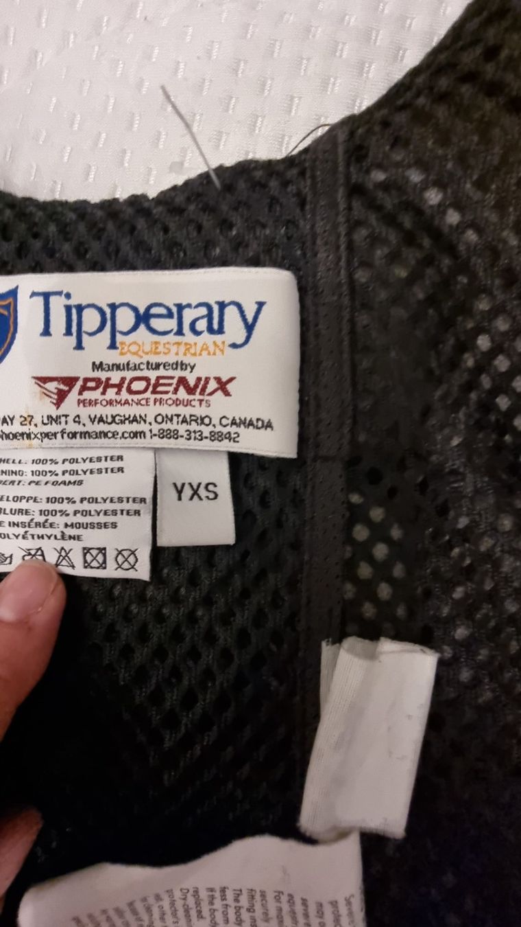 Tipperary Schutz & Schoner: (KOPIE) Tipperary Reitweste – Gebraucht aus Riedikon von Winter21. 1