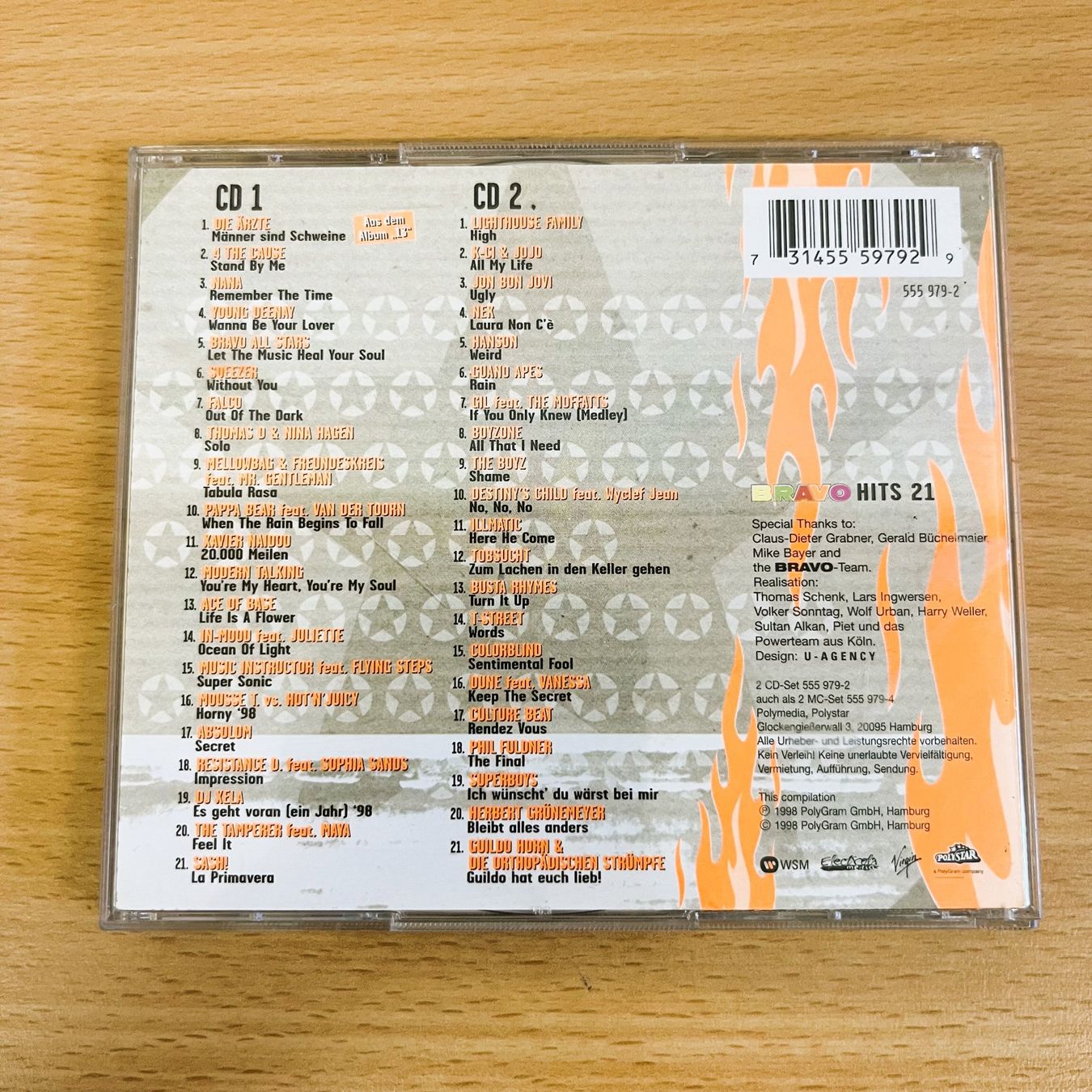 CD: CD - Bravo Hits - Nr. 21 – Usato da Amlikon-Bissegg venduto da riestig 3