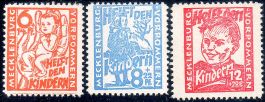 MECKLENBURG-VORPOMMERN 1945 3 MARKEN **POSTFRISCH** - JJ253