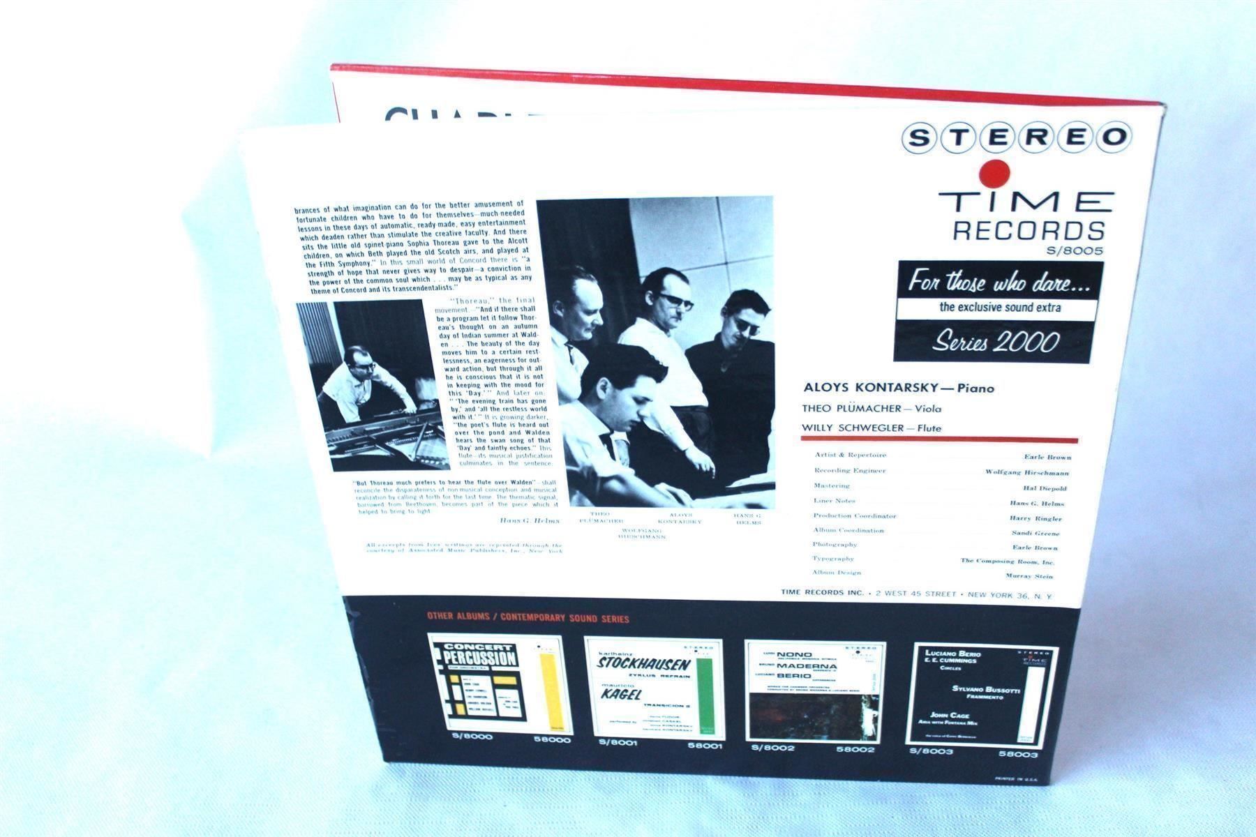 CD: IVES/KONTARSKY: Concord Sonata – Usato da Bern venduto da vinyl-heaven 5