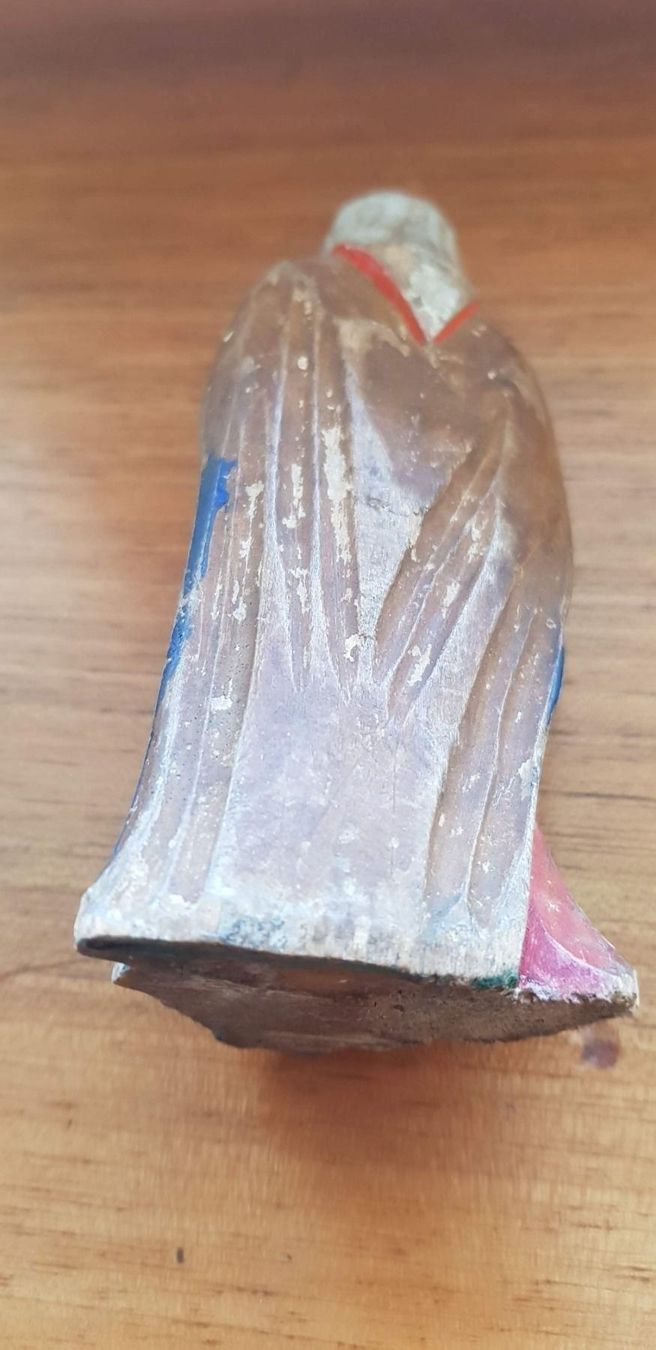 Figuren: Holzfigur Madonna antik 18. Jh. – Gebraucht aus Mörschwil von antiksalon21 5