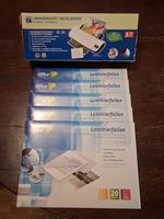 Plastificateur avec feuilles de plastification (lot entier)