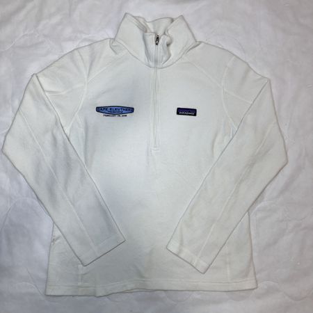Patagonia Fleece Pullover, weiss, Grösse M, gebraucht