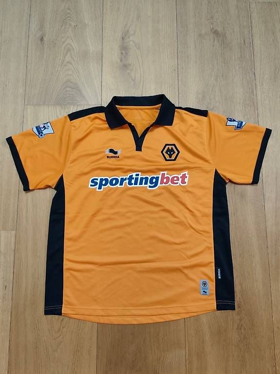 Canottiere & Pantaloni: Wolverhampton Wanderers Heim-Trikot der Saison 2010-11 – Usato da Buchs AG venduto da Isc1