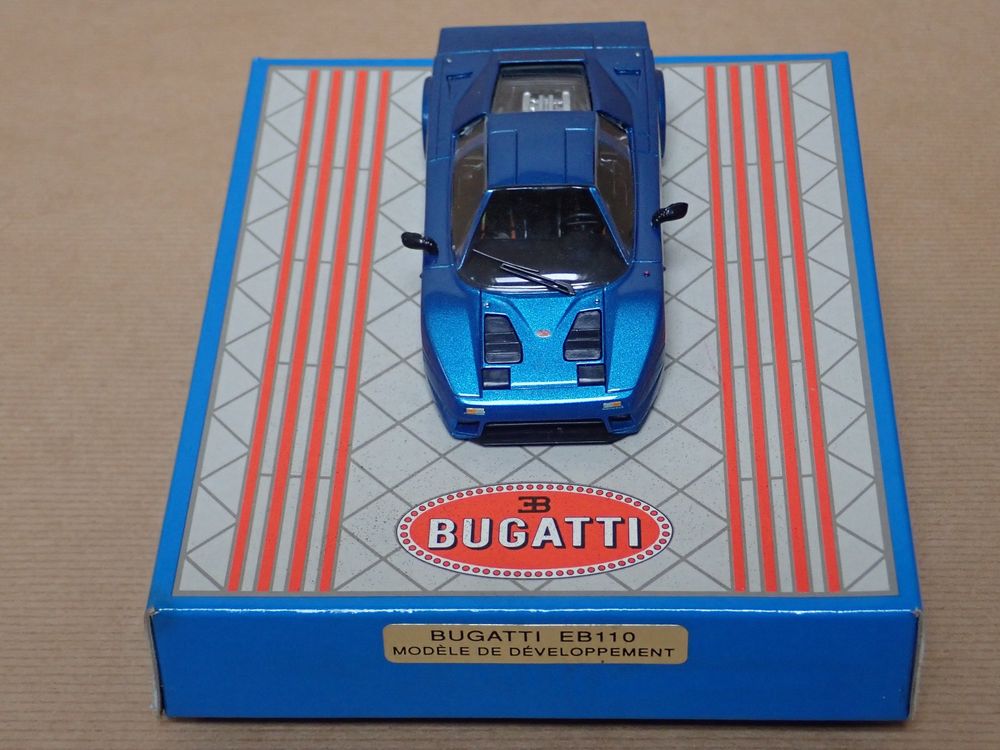 Bugatti EB110 : cette voiture de sport fut construite en hommage à