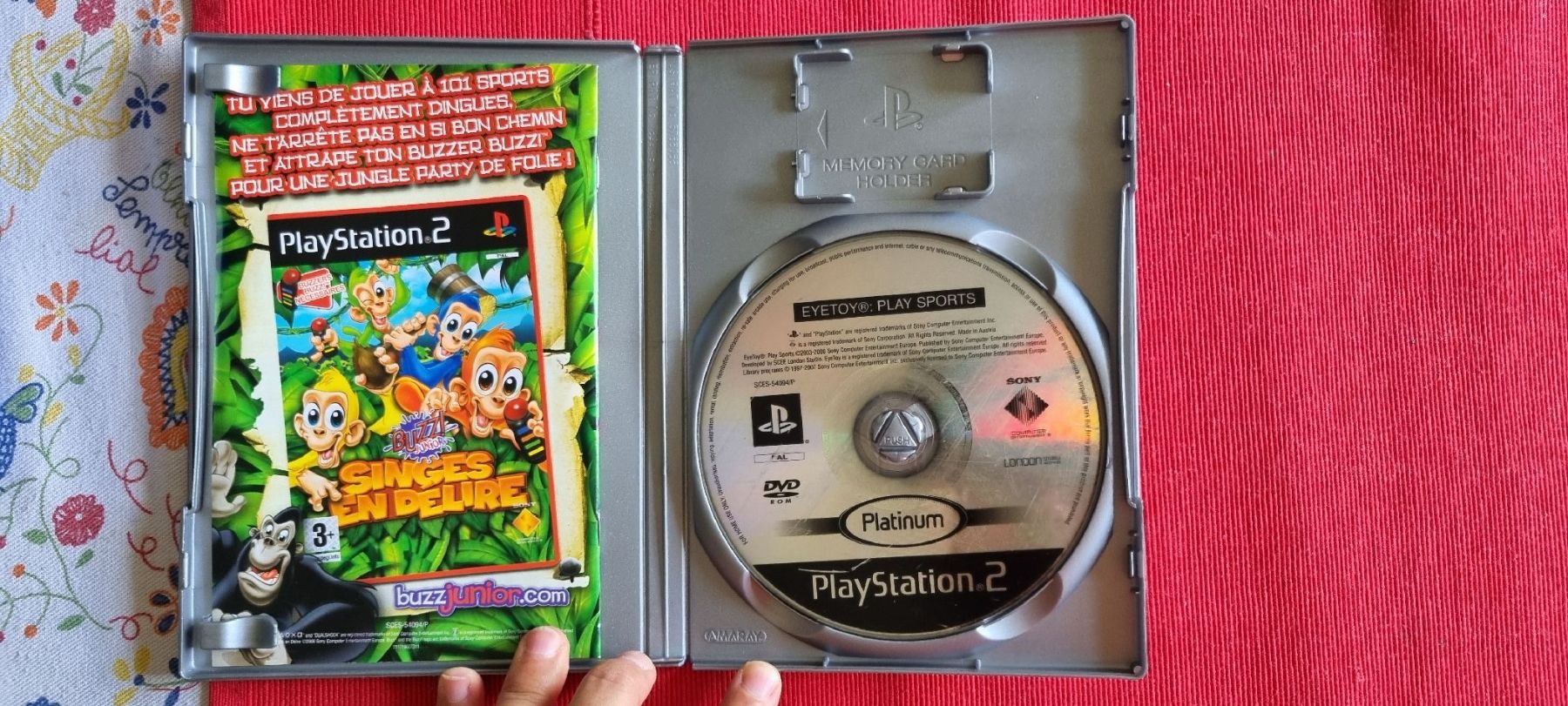 Giochi: EyeToy PS2 with 4 Games, Fun! – Usato da Allschwil venduto da NDSS9483 1
