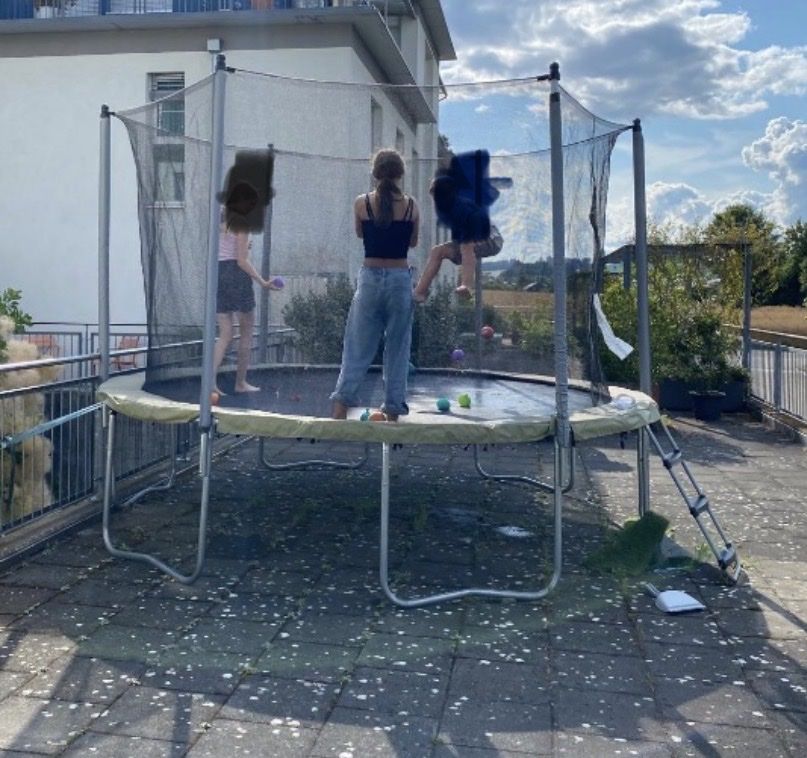 Decathlon Trampolini: Gartentrampolin Domyos  – Usato da Münchenbuchsee venduto da Sunmoonstars 1
