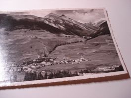 Karte Bergün und Latsch, Albulatal, um 1945