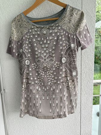 Marc Cain - Shirt-Blusenshirt-Tunika Gr.42-kleine 44-NEU