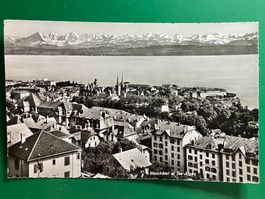 Neuchâtel et les Alpes